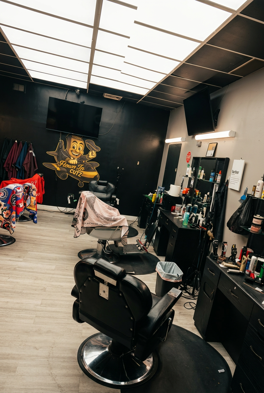 Best Barber Shop Interior in Frederick MD